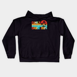 Family Vacation 2024 Making Memories Together Family Cruise Kids Hoodie